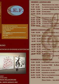 1,2,3 giugno 2012 - Il canto moderno: tecniche didattiche ed evidenze scientifiche